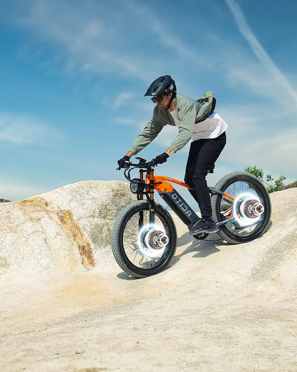 OTIDA RX50 Peak 2000W Fat Tire Dual Motor Electric Bike